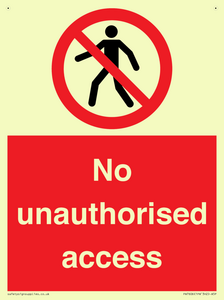 No unauthorised access